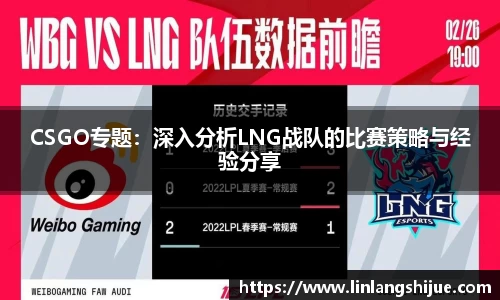 CSGO专题：深入分析LNG战队的比赛策略与经验分享
